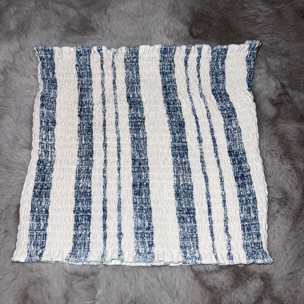 Striped tube top